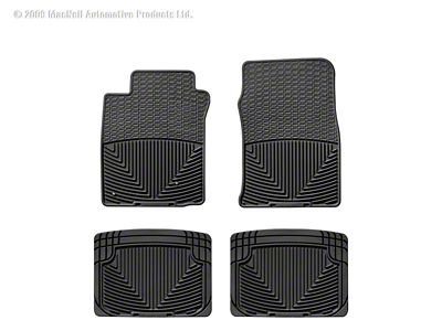 WT Rubber Mats - Rear - Blk - W39-W20