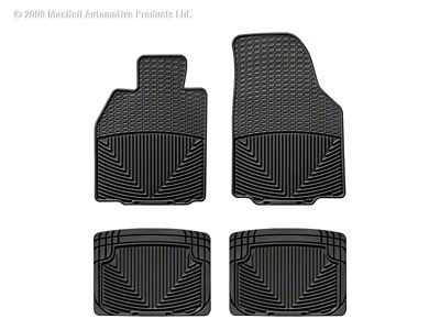WT Rubber Mats - Rear - Blk - W57-W20
