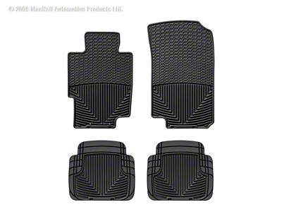 WT Rubber Mats - Rear - Blk - W58-W50