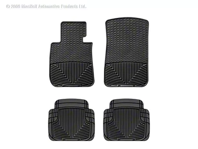 WT Rubber Mats - Rear - Blk - W61-W50