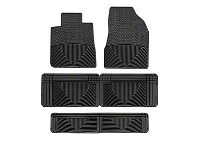 WT Rubber Mats - Rear - Blk - W68-W25-W60