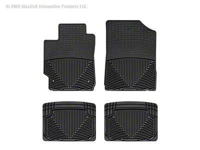 WT Rubber Mats - Rear - Blk - W71-W20