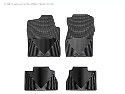 WT Rubber Mats - Rear - Blk - W72-W70