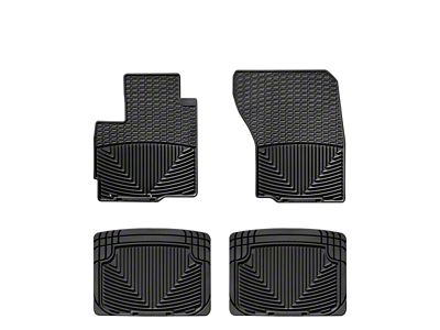 WT Rubber Mats - Rear - Blk - W83-W20