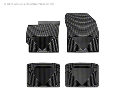 WT Rubber Mats - Rear - Blk - W92-W20