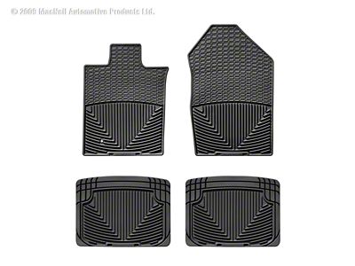 WT Rubber Mats - Rear - Blk - W97-W20