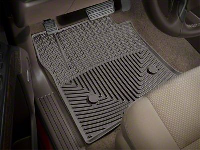 Weathertech 2014-2019 Chevrolet Trax Rear Rubber Mats - Cocoa - W373CO