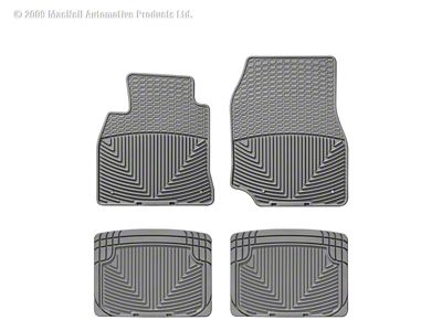 Weathertech Rubber Mats - Rear - Grey - W23GR-W20GR
