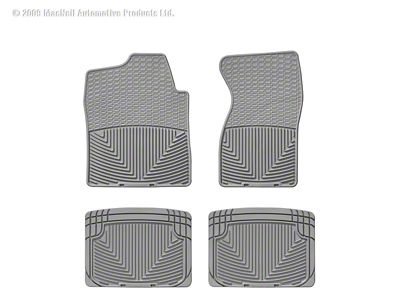 WT Rubber Mats - Rear - Grey - W26GR-W20GR