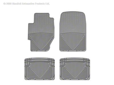 WT Rubber Mats - Rear - Grey - W34GR-W20GR
