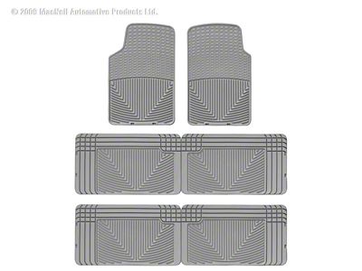 WT Rubber Mats - Rear - Grey - W3GR-W25GR-W25GR