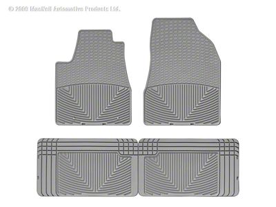 WT Rubber Mats - Rear - Grey - W40GR-W25GR