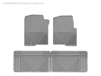 WT Rubber Mats - Rear - Grey - W42GR-W25GR