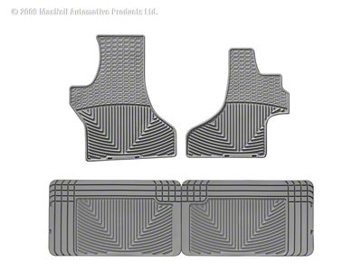 WT Rubber Mats - Rear - Grey - W51GR-W25GR