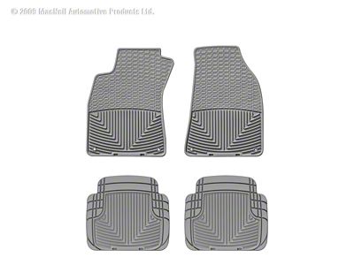 WT Rubber Mats - Rear - Grey - W67GR-W50GR