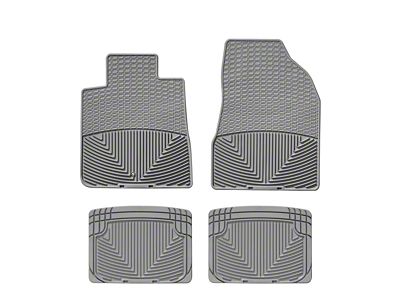 WT Rubber Mats - Rear - Grey - W68GR-W20GR