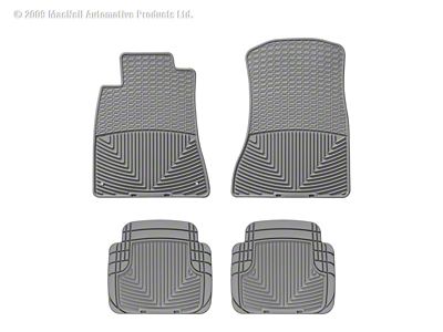 WT Rubber Mats - Rear - Grey - W77GR-W50GR