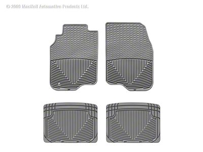 WT Rubber Mats - Rear - Grey - W89GR-W20GR