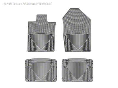 WT Rubber Mats - Rear - Grey - W97GR-W20GR
