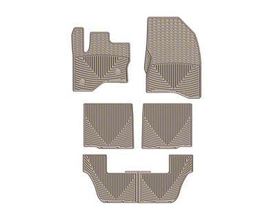 WT Rubber Mats - Rear - Tan - W237TN-W231TN-W232TN