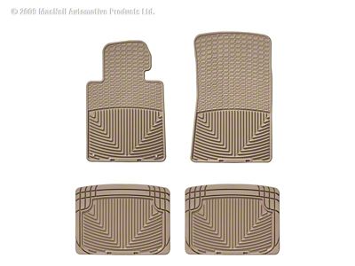 WT Rubber Mats - Rear - Tan - W24TN-W20TN