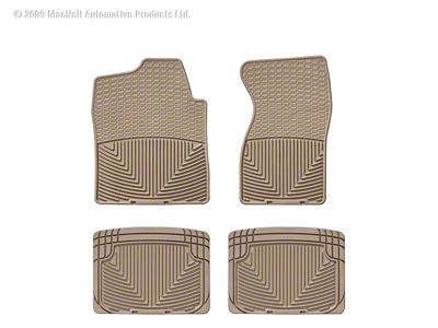 WT Rubber Mats - Rear - Tan - W26TN-W20TN