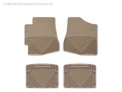 WT Rubber Mats - Rear - Tan - W29TN-W20TN