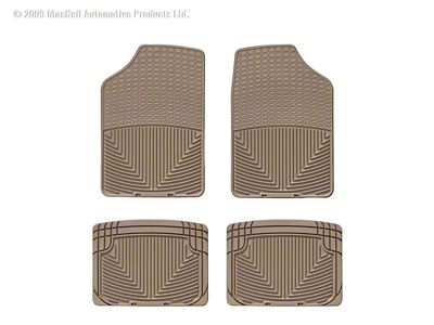 WT Rubber Mats - Rear - Tan - W2TN-W20TN