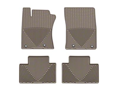 WT Rubber Mats - Rear - Tan - W307TN-W136TN