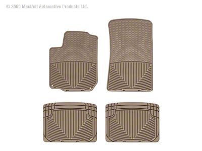WT Rubber Mats - Rear - Tan - W31TN-W20TN