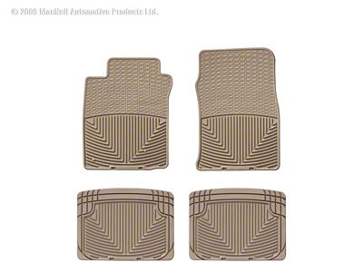 WT Rubber Mats - Rear - Tan - W39TN-W20TN