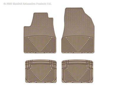 WT Rubber Mats - Rear - Tan - W40TN-W20TN