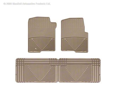 WT Rubber Mats - Rear - Tan - W42TN-W25TN