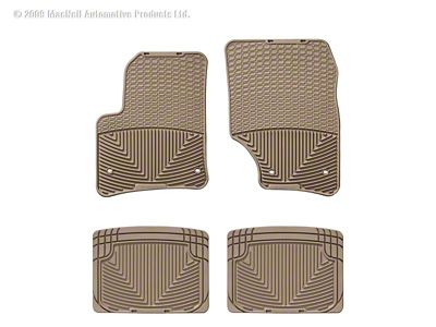 WT Rubber Mats - Rear - Tan - W46TN-W20TN