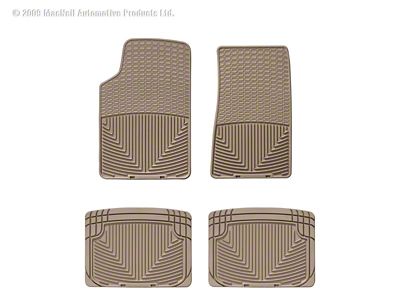 WT Rubber Mats - Rear - Tan - W47TN-W20TN