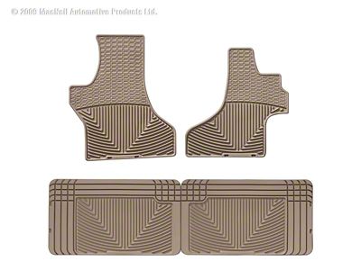 WT Rubber Mats - Rear - Tan - W51TN-W25TN