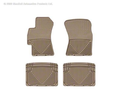 WT Rubber Mats - Rear - Tan - W52TN-W20TN