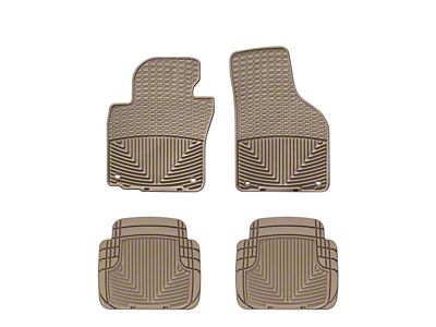 WT Rubber Mats - Rear - Tan - W53TN-W50TN