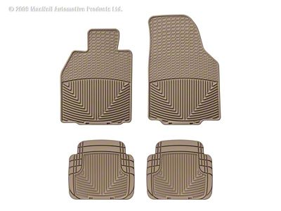 WT Rubber Mats - Rear - Tan - W57TN-W50TN