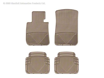 WT Rubber Mats - Rear - Tan - W61TN-W50TN