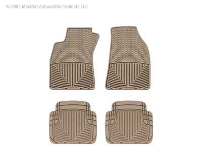 WT Rubber Mats - Rear - Tan - W67TN-W50TN