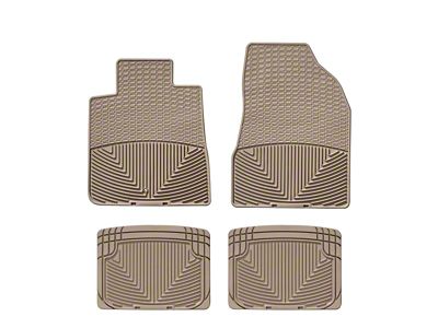 WT Rubber Mats - Rear - Tan - W68TN-W20TN