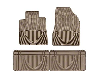 WT Rubber Mats - Rear - Tan - W68TN-W25TN
