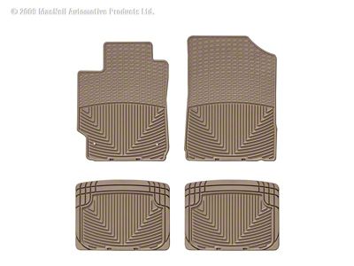 WT Rubber Mats - Rear - Tan - W71TN-W20TN