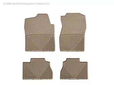 WT Rubber Mats - Rear - Tan - W72TN-W70TN