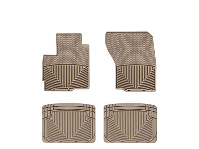 WT Rubber Mats - Rear - Tan - W83TN-W20TN