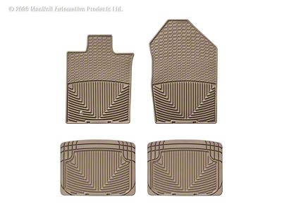 WT Rubber Mats - Rear - Tan - W97TN-W20TN
