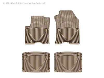 WT Rubber Mats - Rear - Tan - W98TN-W20TN