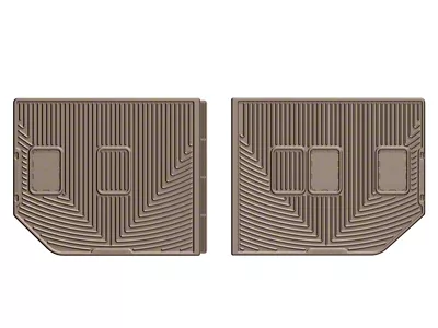 WeatherTech 07-10 Chevrolet Suburban Rear Rubber Mats - Tan - W264TN