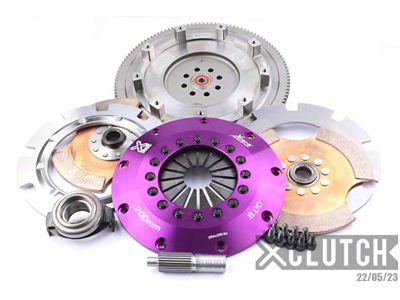 X-Clutch 15-17 Subaru WRX Base 2.0L 8in Twin Solid Ceramic - XKSU20522-2E